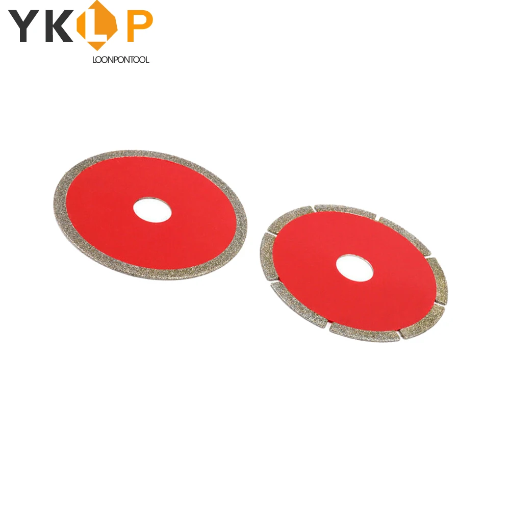 

2Pcs 4" Diamond Circle Cutting Disc Circular Saw Blade For Glass 100x20x6x2mm