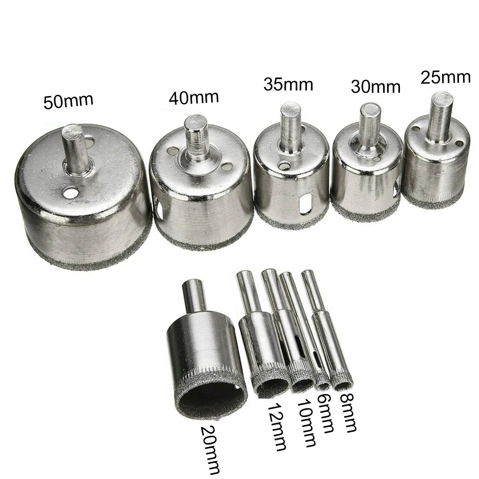 

Hole Saw Set Suitable For Ceramic Adjustable Marble Tile Carbon Steel Porcelain Glass Orange Jig Fixture Diamond Drill Bits