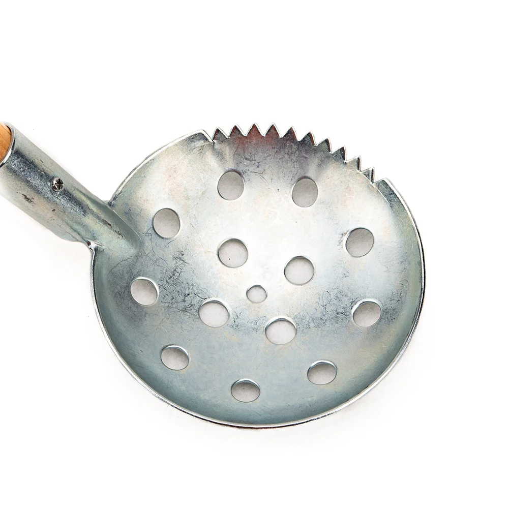 

Portable Ice Fishing Scoop Scooper Wood Handle Slush Skimmer Tool Accessory Fishing Tools Pesca Iscas Tools