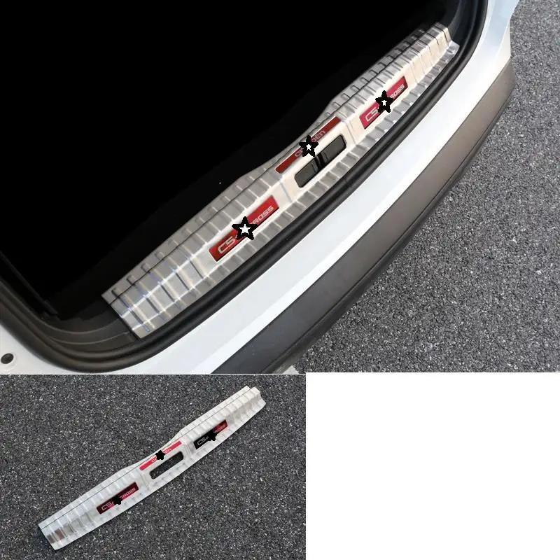 Автомобильные декоративные автомобильные задние панели педали для ног наружные