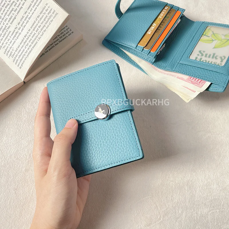 genuine leather women wallets luxury long hasp lychee pattern coin purses female brand solid colors new thin clutch phone bag free global shipping