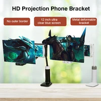 mobile phone magnifier 3d hd screen amplifier high definition projection bracket adjustable all angles phone tablet holder