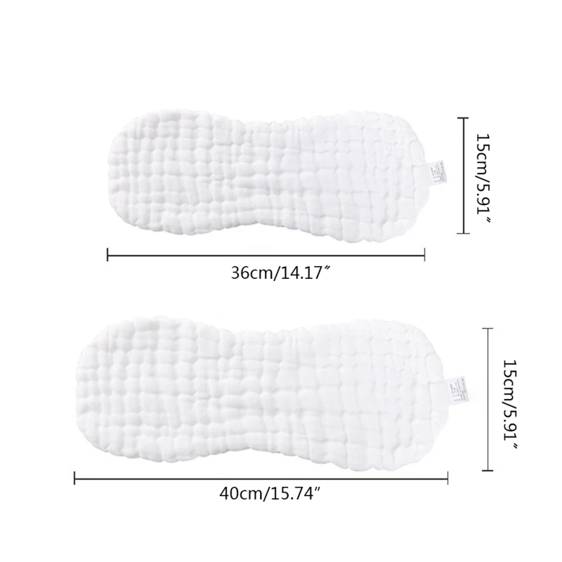 

5 Pack 12 Ply Baby Washable Diaper Reusable Soft Cotton Cloth Nappy for Newborn Infant