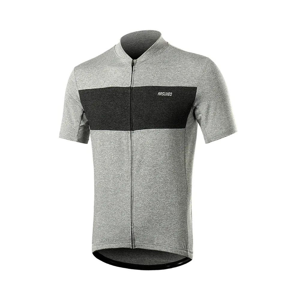 Купи ARSUXEO Summer Men's Cycling Jersey Short Sleeve Breathable 2019 Pro Team Road Mountain Bike Bicycle Shirt MTB Downhill Jerseys за 1,175 рублей в магазине AliExpress