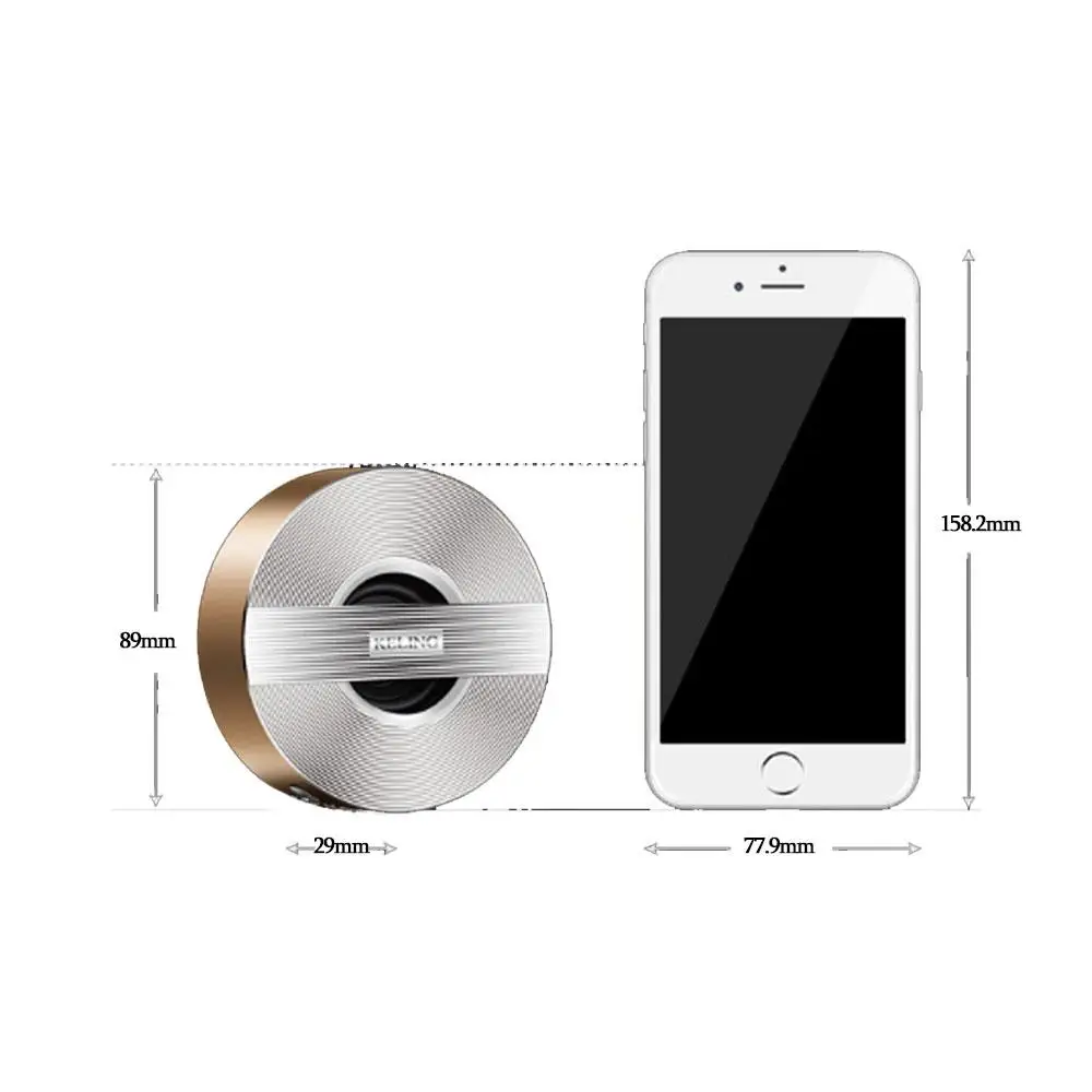 Беспроводная мини bluetooth колонка Портативная MP3 музыкальный плеер карточная