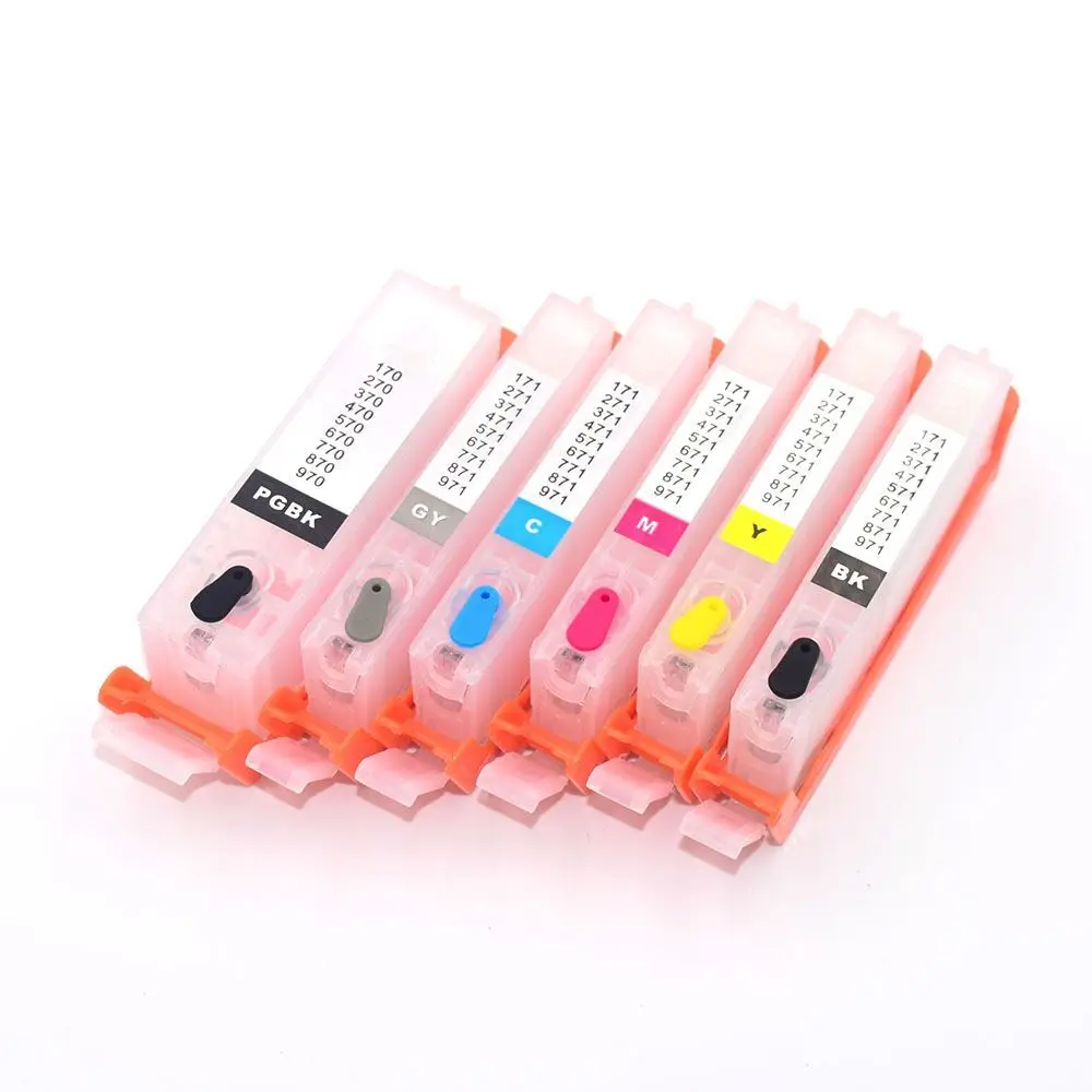 PGI-570 571 Refillable ink cartridge MG5700 MG5750 MG5751 MG5752 MG5753 MG6800 MG6850 MG6851 MG6852 MG6853 TS5000 TS5050 TS5051