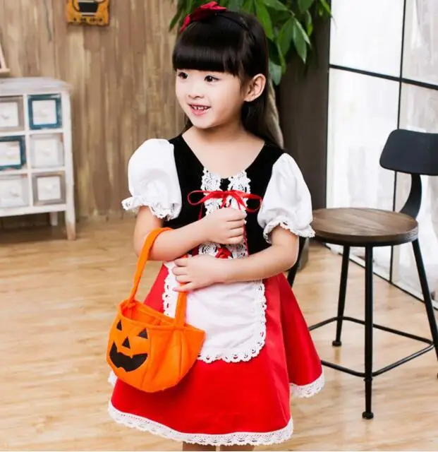 1 комплект/партия детское красное платье с капюшоном на Хэллоуин - купить по