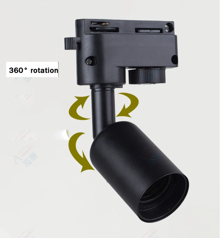 E27 держатель трек светильник база лампа для точечной лампы Светодиодная