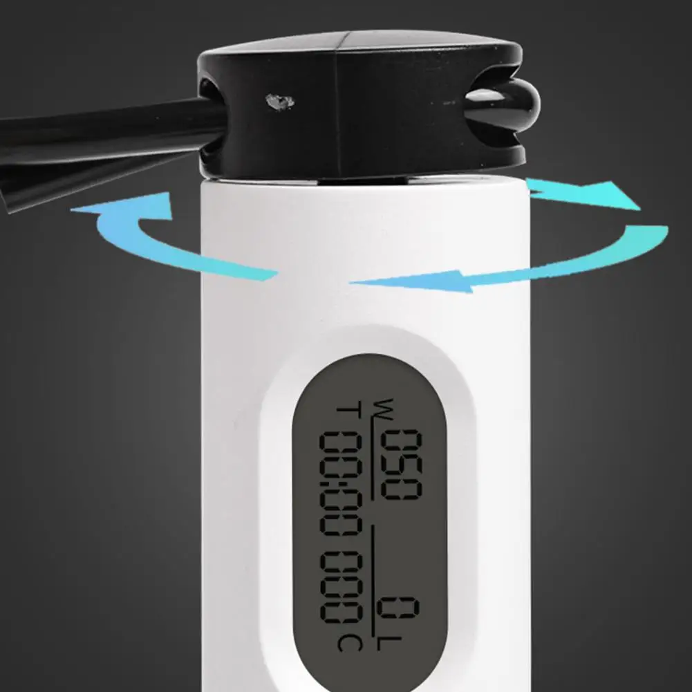 

2Pcs/Set Adjustable Tangle-Free Jumping Rope Indoor Workout Cordless Jump Cord Adjustable Skipping Rope with Counter