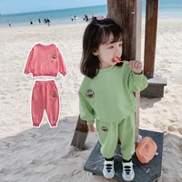 girls suits sweatshirts%c2%a0pants sets kids 2021 cute spring summer teenagers tracksuits formal outfits%c2%a0sport children clothing set