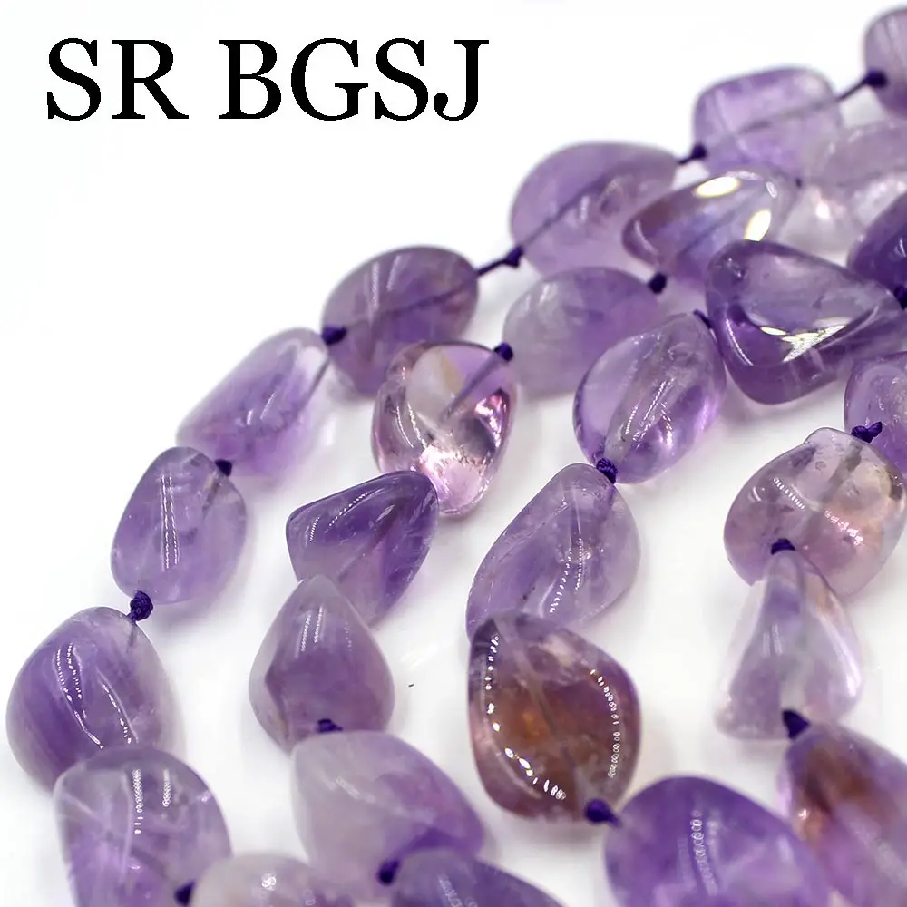 Бесплатная доставка 15x20 мм форма самородок Аметрин кварцевый и из натурального