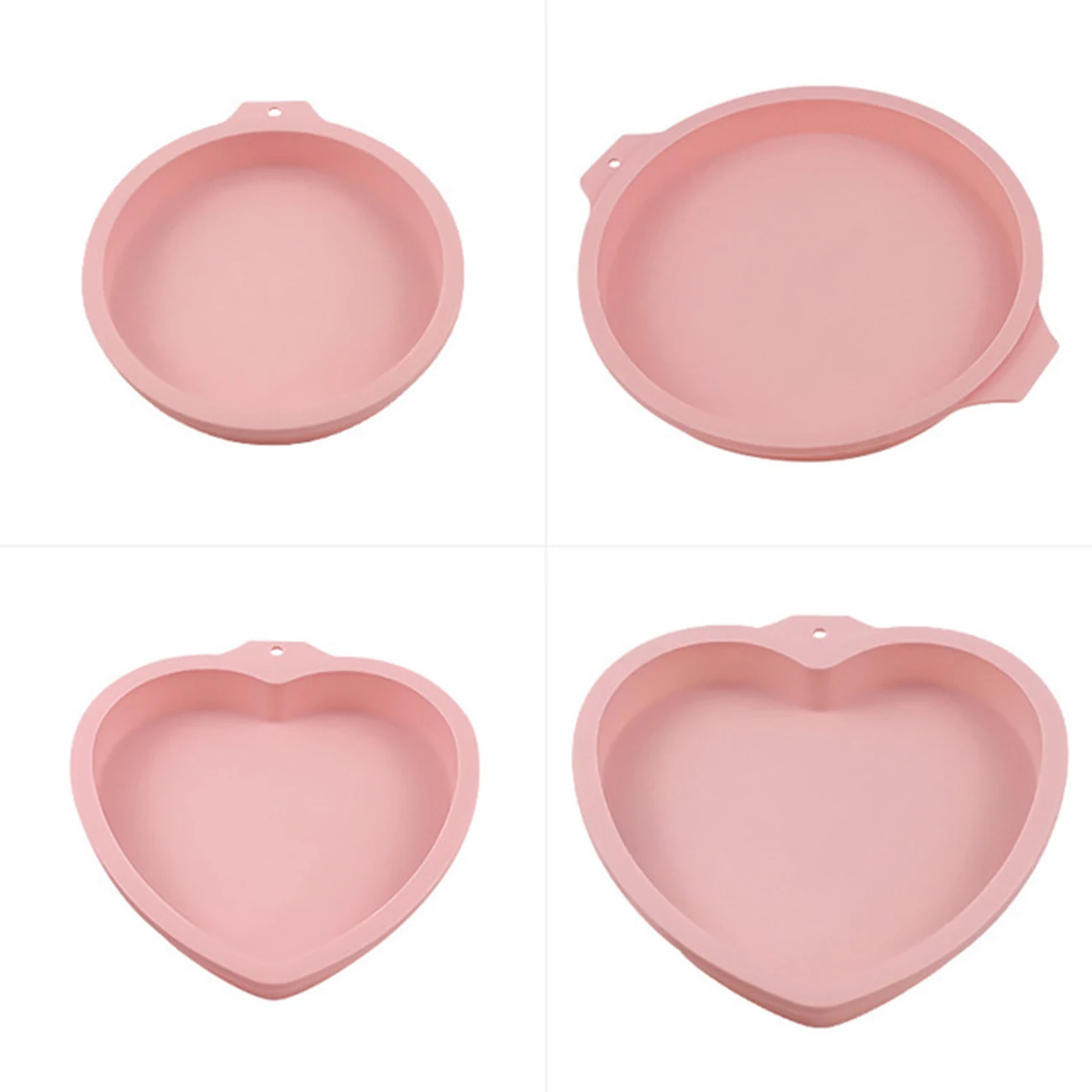 

Heart Shape Cake Mold Durable for Silicone Mousse Cake Bread Cakes Mold Non-Stick Chocolate Cake Dessert Baking Tools