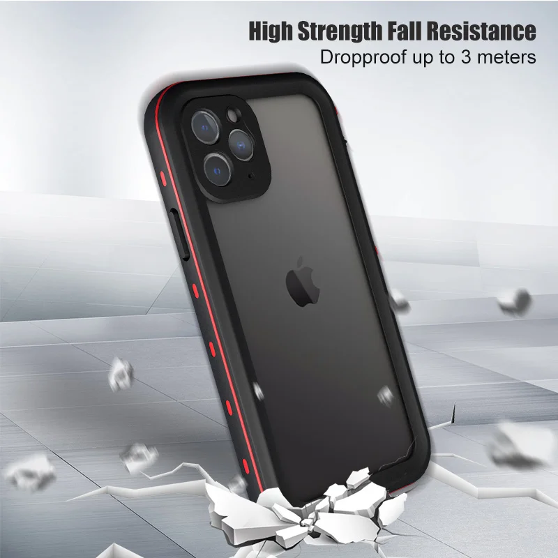 Водонепроницаемый чехол Shellbox IP68 ДЛЯ iphone 11 / Pro PRO Max XR XS MAX подводный