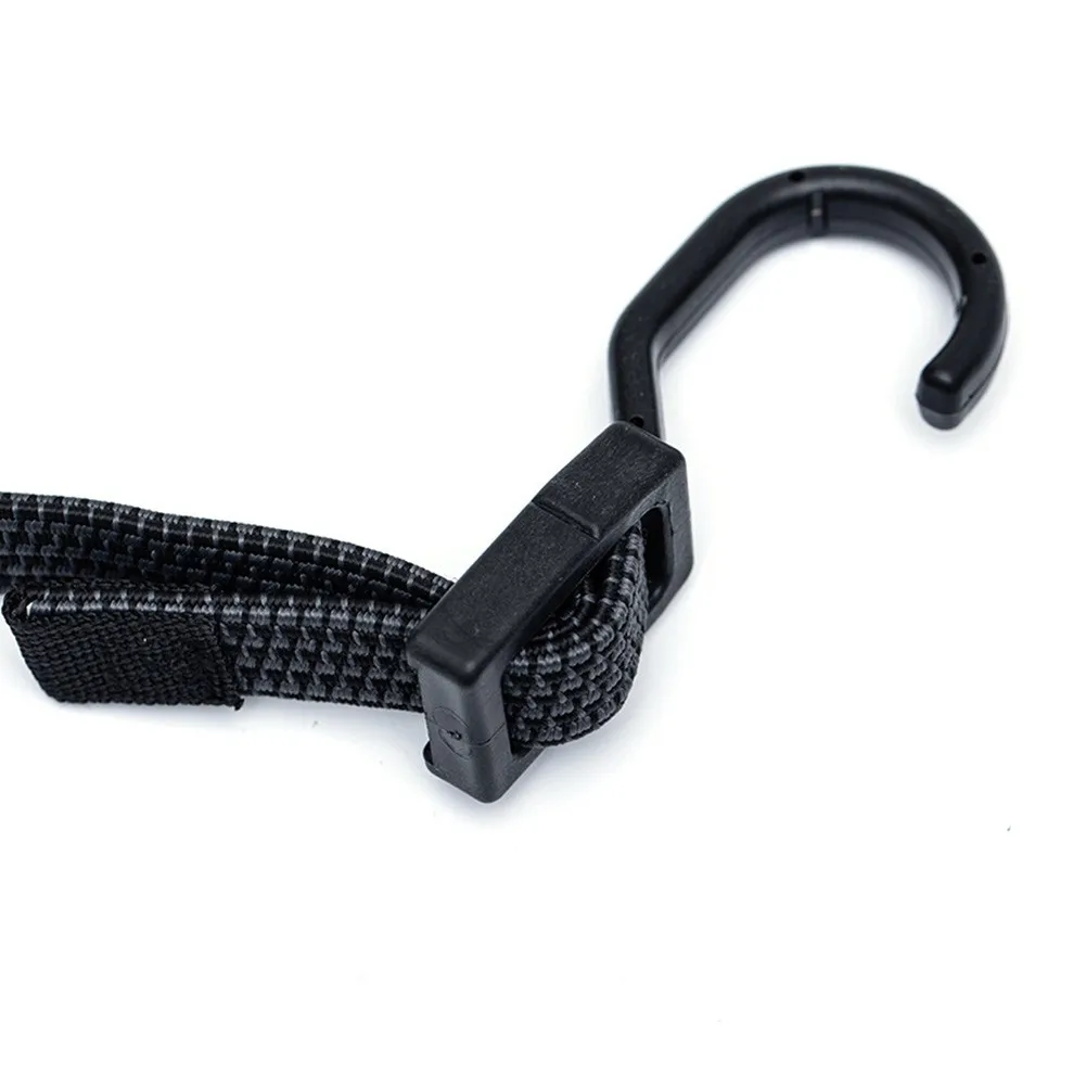 

2 Pcs Heavy Duty Elastic Bungee Shock Cord Strap Hook 1.2/1.5M Polyester Car Luggage Stretch Rope Tie Outdoor Camping Travel