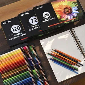 Карандаши для рисования набор цветных карандашей ручной росписью эскизная ручка карандаш картины цветной воде Карандаш Картина воды 05878