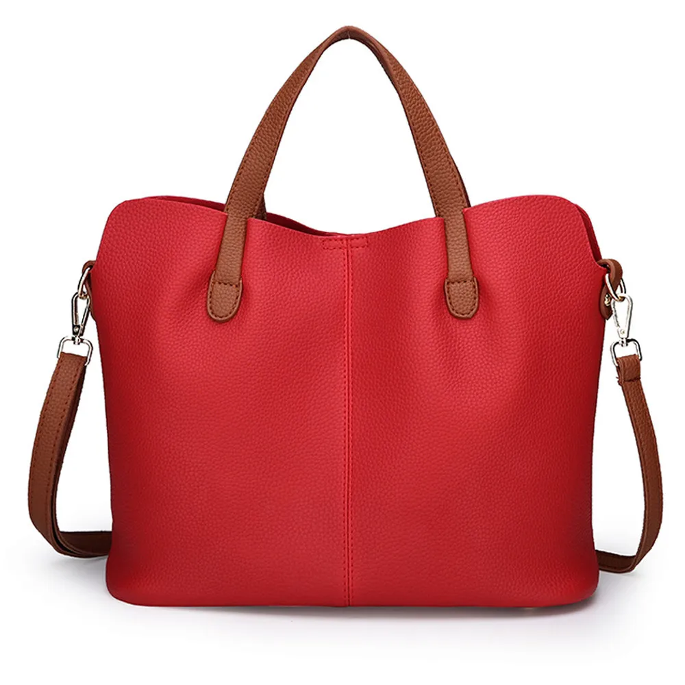 Женская сумка модная кожаная однотонная сумка через плечо на молнии на плечо Bolsa Feminina сумки Прямая Bolso Mujer# YL5