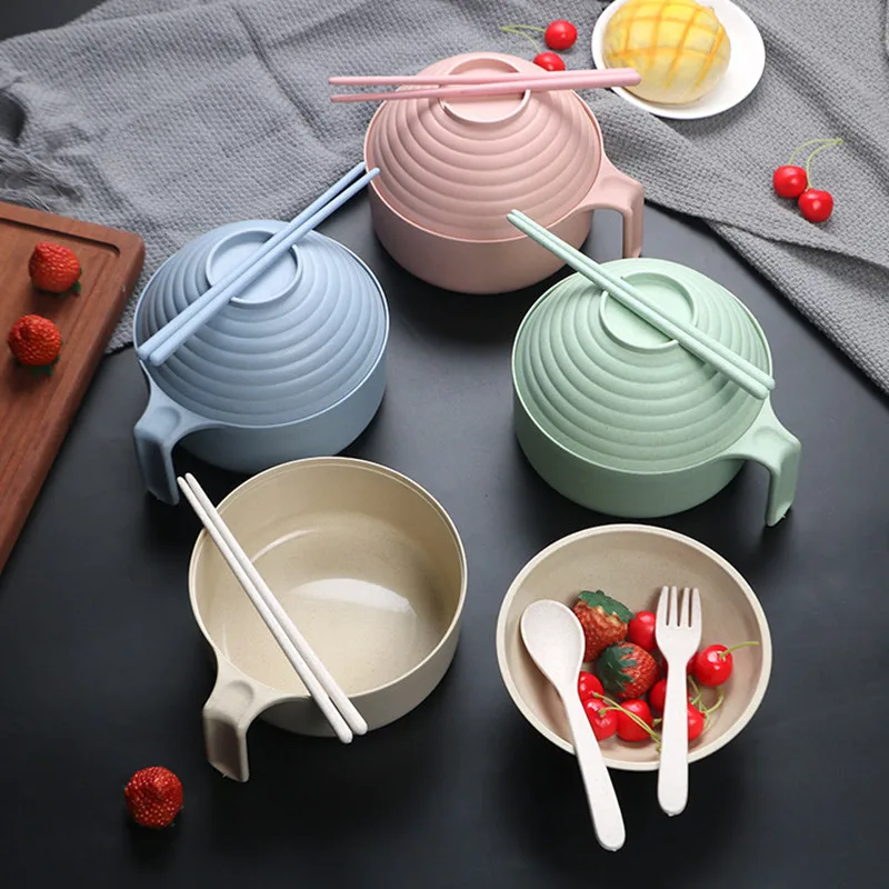 Миски для рамен и фруктов в японском стиле миска лапши блюда кухни чашки тарелки