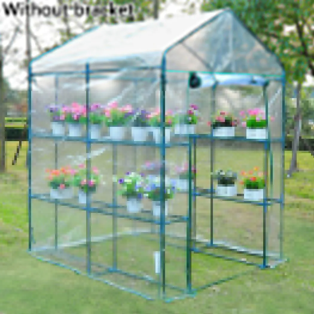 

143x73x195cm Mini Greenhouse PVC Plastic Waterproof Garden Outdoor Warm Sunroom Garden Supplies Plants Grow House Cover