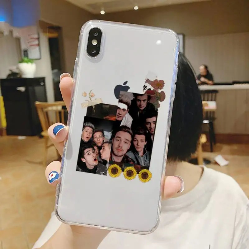 

Niall Horan One Direction Phone Case Transparent soft For iphone 5 5s 5c se 6 6s 7 8 11 12 plus mini x xs xr pro max