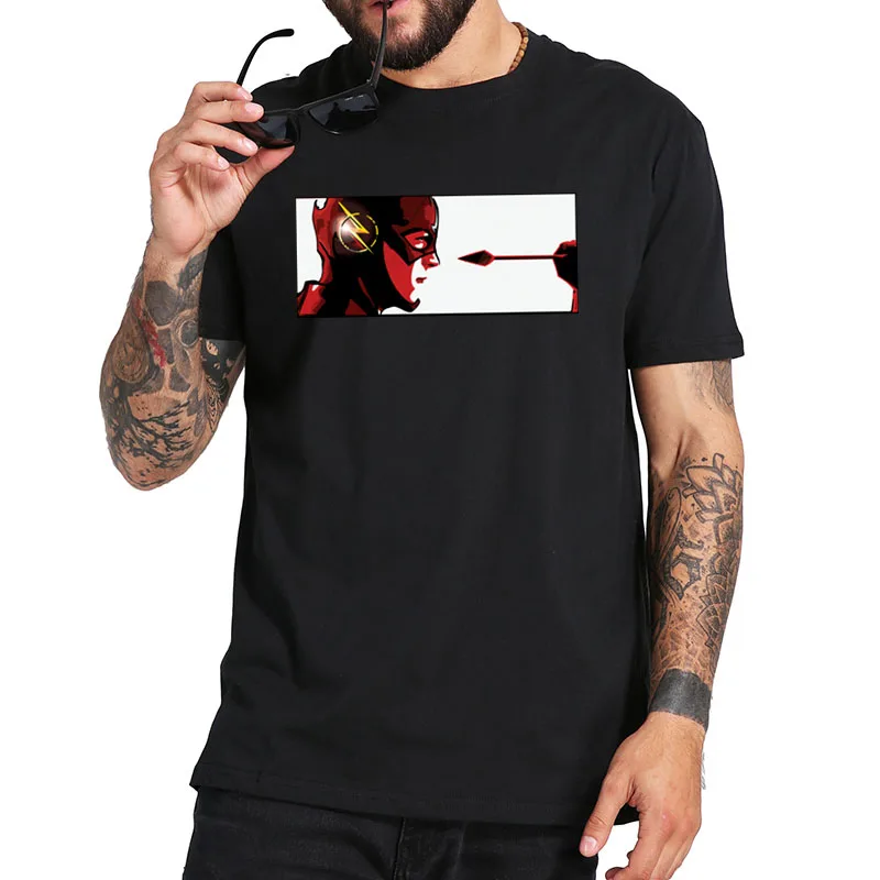 Футболка со вспышкой 100% хлопковая футболка мягкие футболки высокого качества с