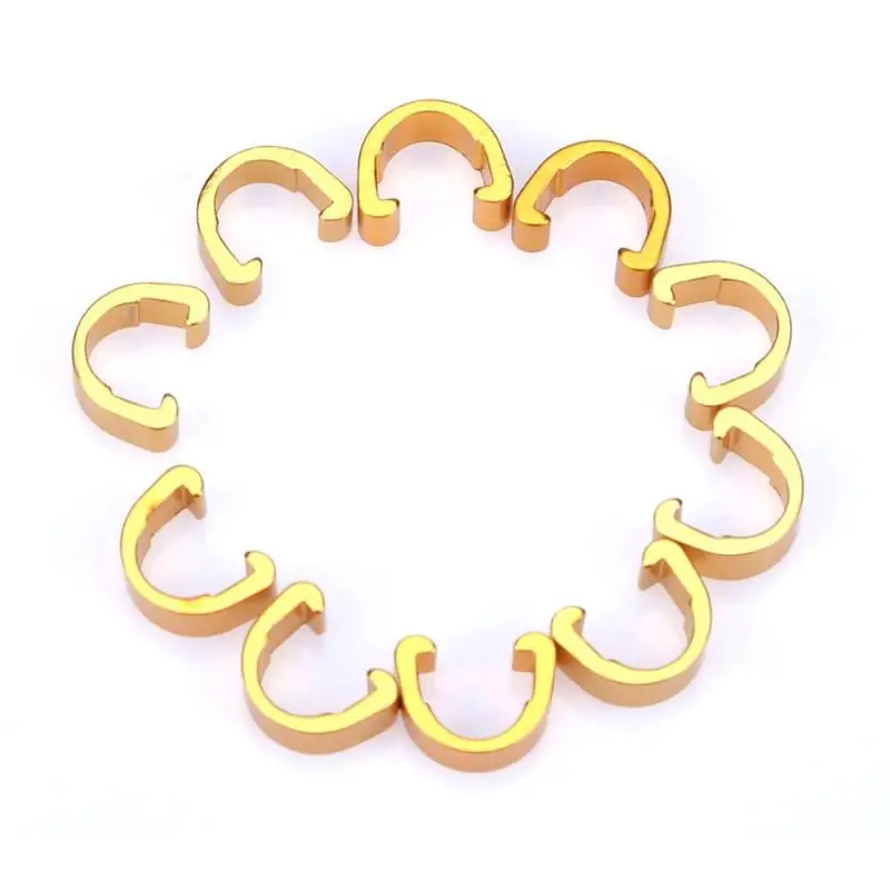 10 шт для езды на велосипеде MTB C зажимы шланг кабель тормозного механизма Алюминий