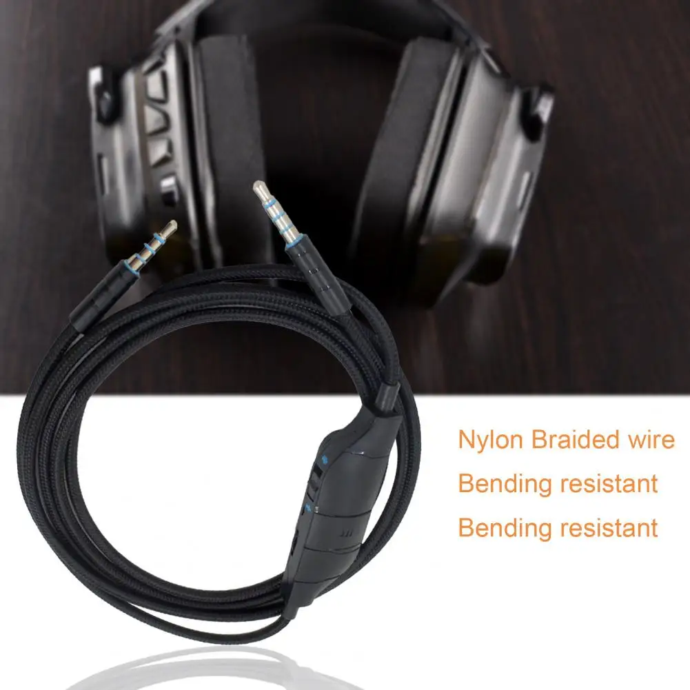 Износостойкий аудиокабель шнур для подключения Plug Play с защитой от помех 3 5 мм