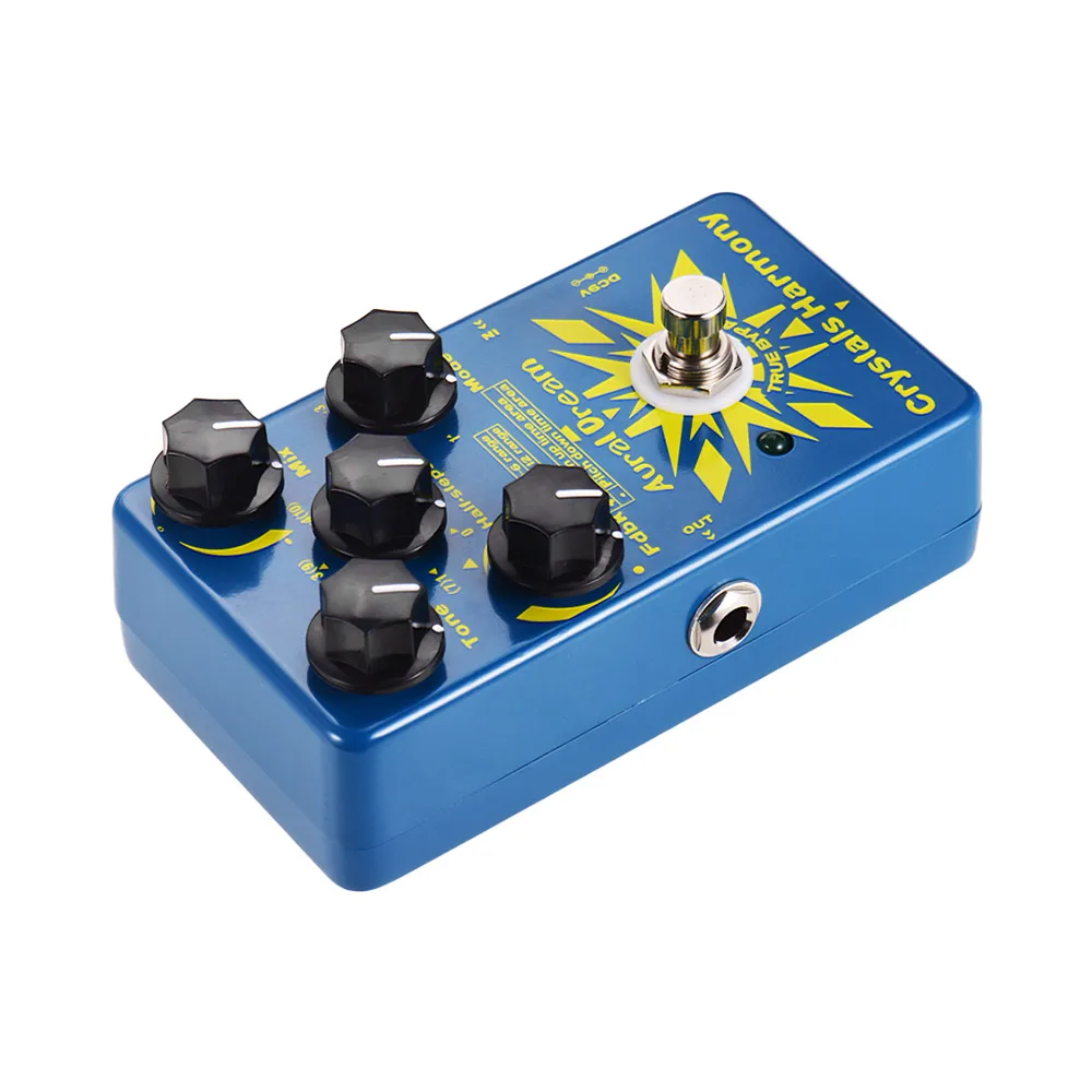 Aural Dream Crystals Harmony Digital Guitar Effect Pedal Creating Crystal Particles Effects True Bypass Single | Спорт и развлечения