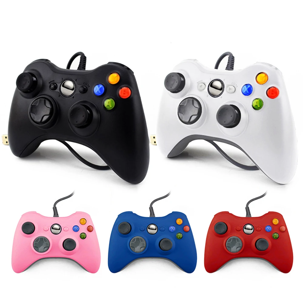 Проводной USB джойстик для Xbox 360 контроллер Windows 7810 Microsoft ПК с поддержкой паровой