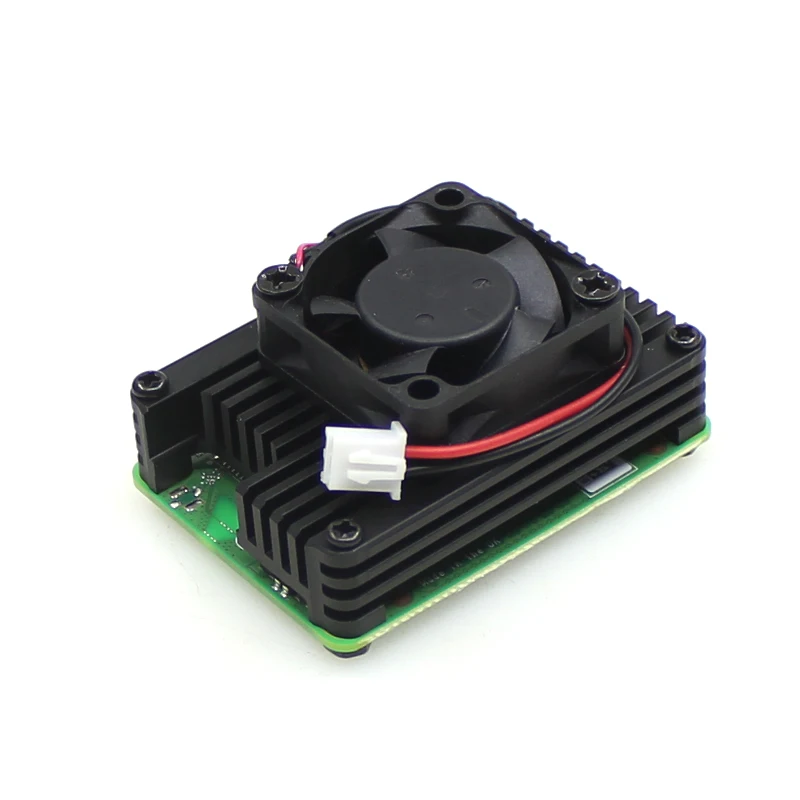 

Радиатор для компьютера Raspberry Pi CM4 из алюминиевого сплава, модуль для расчета 4, вентилятор, теплоотвод