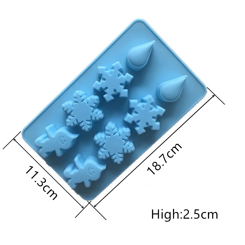 9 шт./лот новая форма для мыла украшения тортов шоколада силиконовые формы
