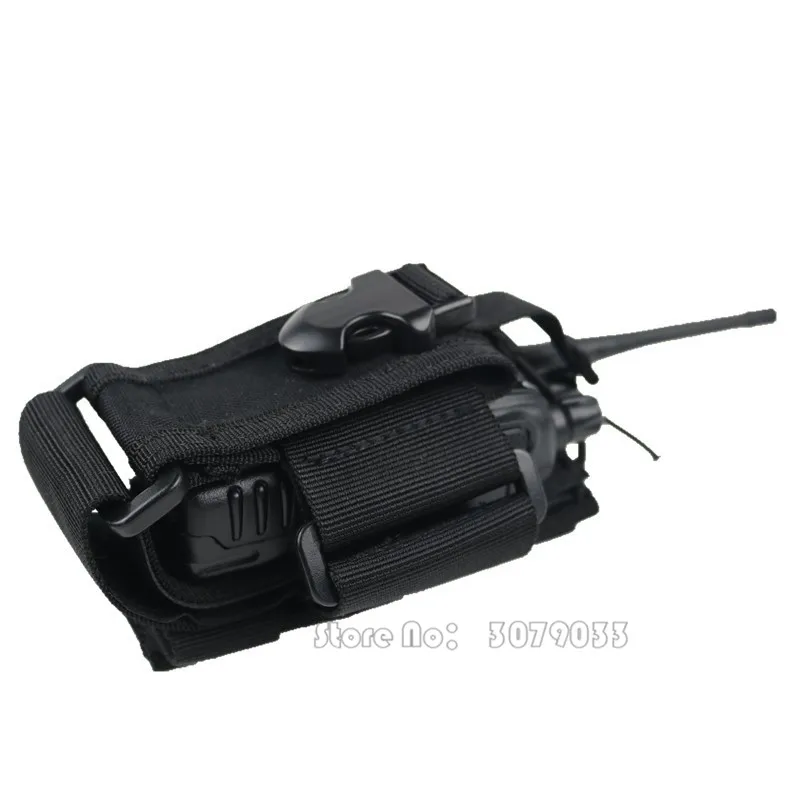 Открытый тактический Спорт Molle Радио Walkie держатель рации сумка Военная
