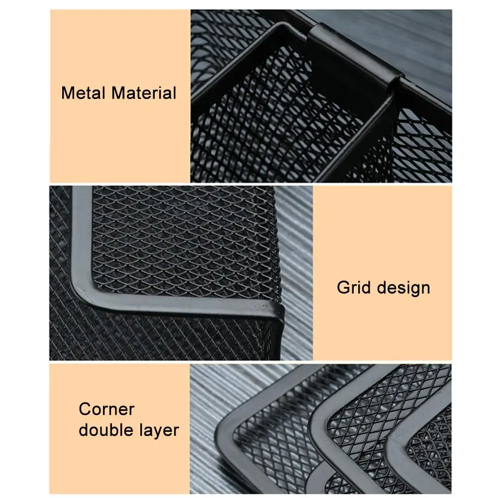 Железная сетка трехслойная книга письмо черная Антикоррозийная канцелярские