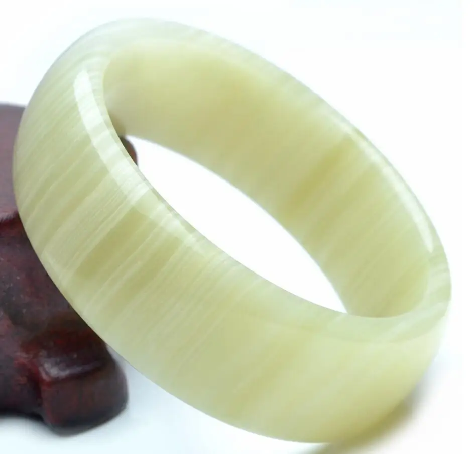 LETSFUN изящные украшения красивые китайские фотообои нефритовый браслет ручной