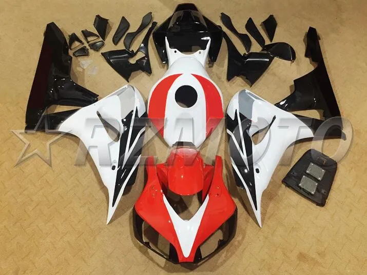 

Комплект обтекателей для HONDA CBR1000RR 2006 2007 06 07, черный, красный, белый