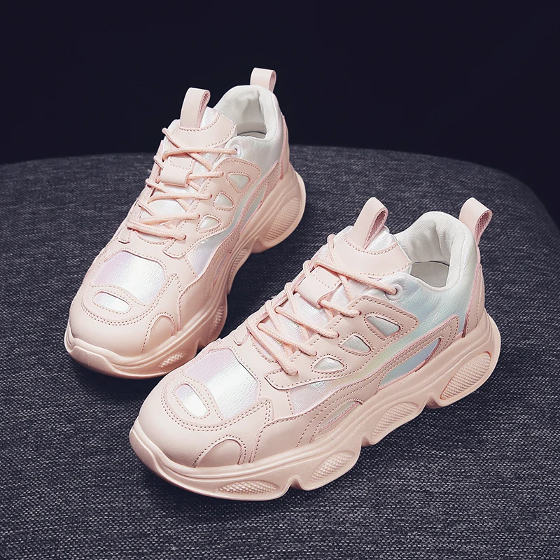NIKEzi/Женская Студенческая Повседневная Беговая дышащая обувь для ходьбы модная