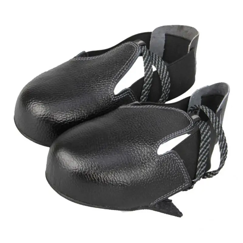 

Shoe Caps Steel Toe Work Shoes Cover Protection Toe Guard Leather