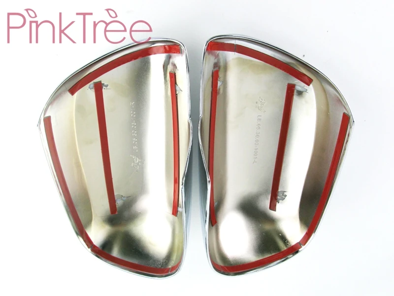 Хромированные боковые накладки на зеркала заднего вида автомобильные