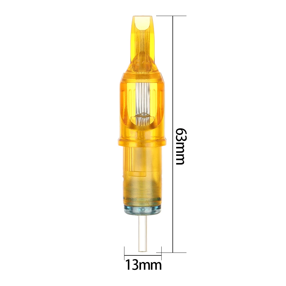 

20 STUKS RL/RM Tattoo Naald Permanente Make-Up Cartridge Naalden Voor Tattoo Machine Kit Wenkbrauw Naald 3/5/7/9RL , 5/7/9/11RM