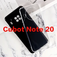 transparent phone case for cubot note 20 etui back cover anti knock soft black tpu case cover for cubot note 20 pro case silicon