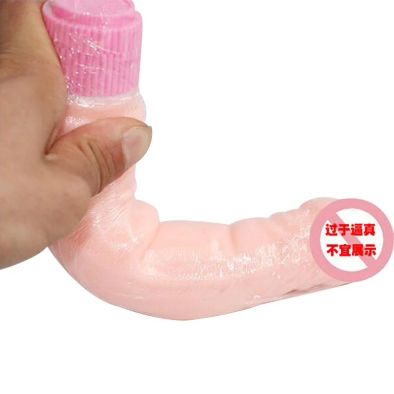 Силиконовый реалистичный огромный вибратор HEYIYI вибрирующий большой