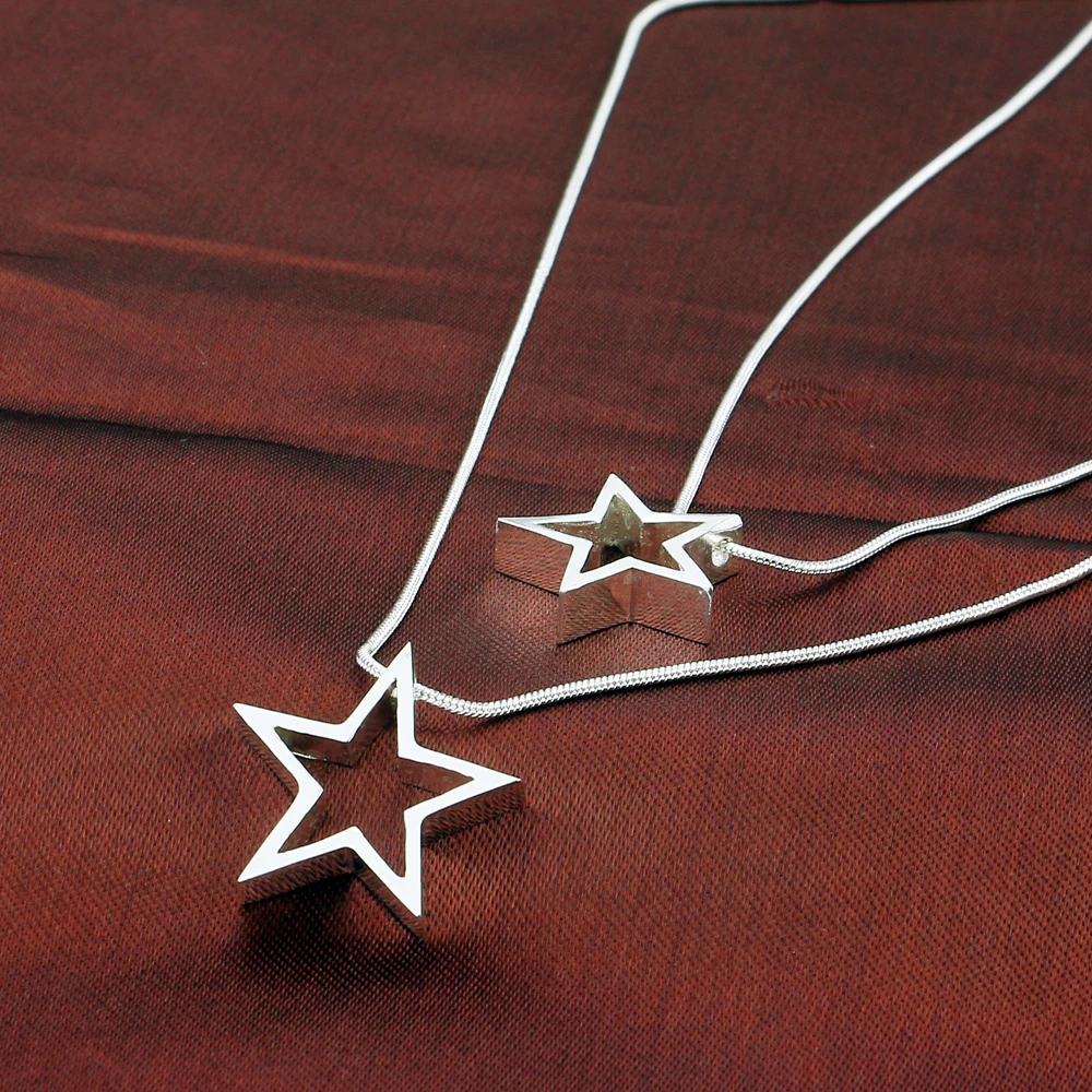 Женское винтажное ожерелье бохо многослойная цепочка с длинной звездой