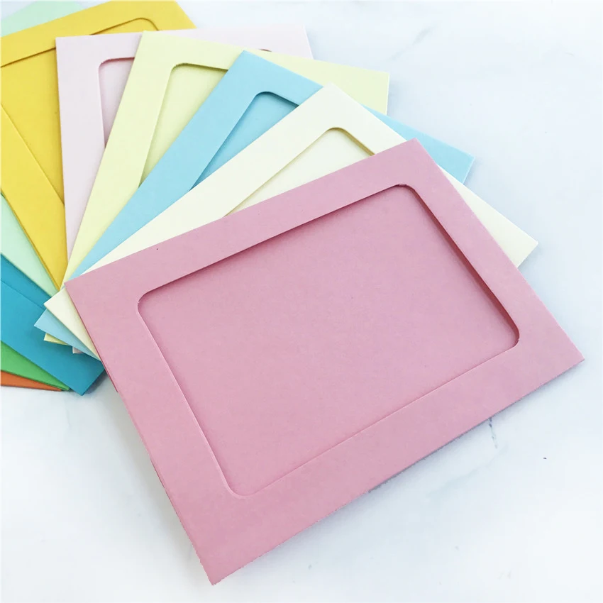 Цветная фоторамка сделай сам с деревянными зажимами бумажная картина украшение