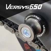 versys650 motorcycle swingarm spools slider stand screws for kawasaki versys 650 2012 2013 2014 2015 2016 2017 2018 2019 2020