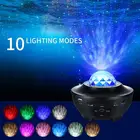 Цветной Звездный проектор с Bluetooth и USB, музыкальный проигрыватель с голосовым управлением, светодиодный ночник, романтическая проекционная лампа