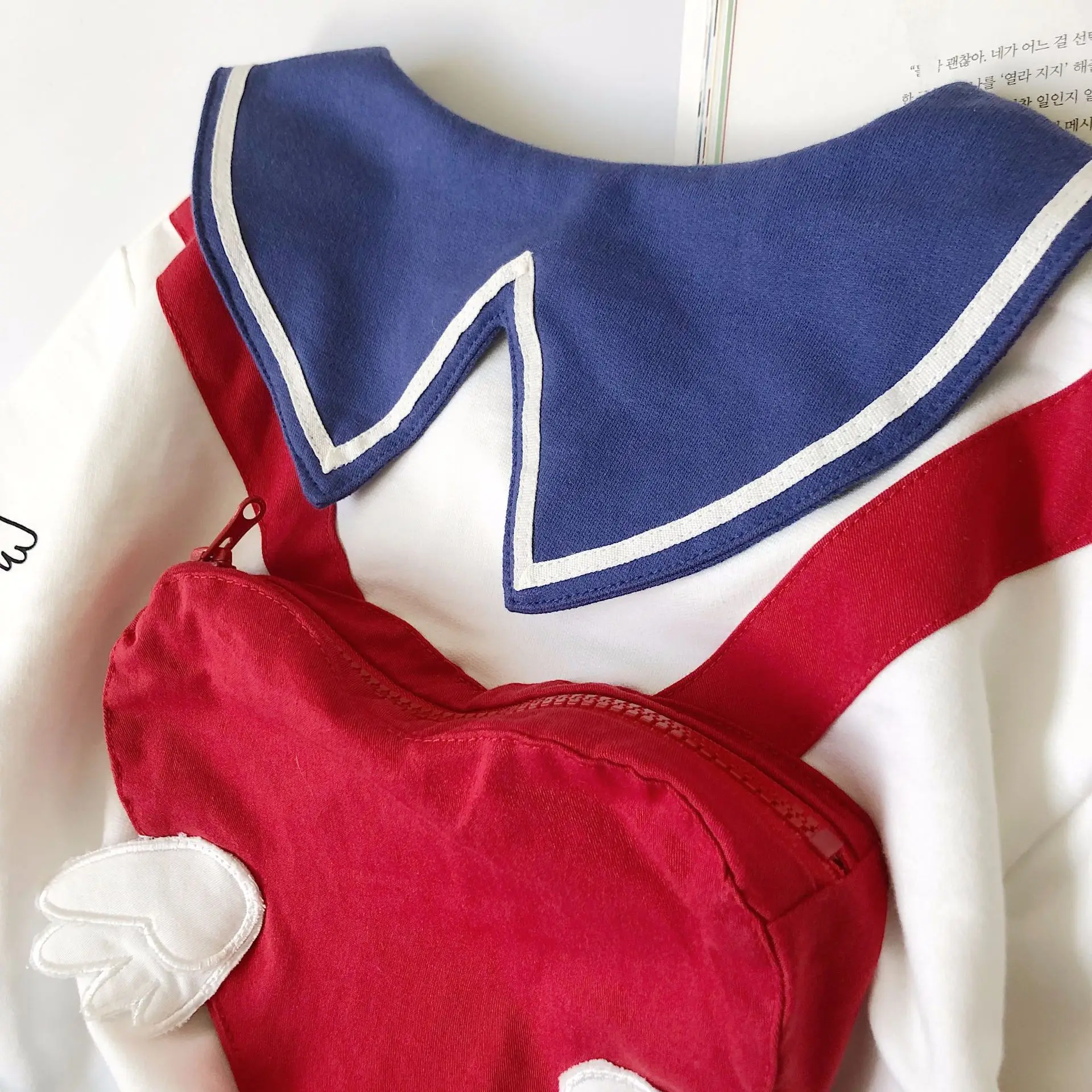 Tonytaobaby/новая осенне-зимняя одежда для девочек; детская одежда; костюм-рюкзак с героями мультфильмов; одежда для маленьких девочек