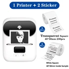 Мини-принтер для этикеток Phomemo M110, Bluetooth-совместимый портативный термостикер, принтер для телефона