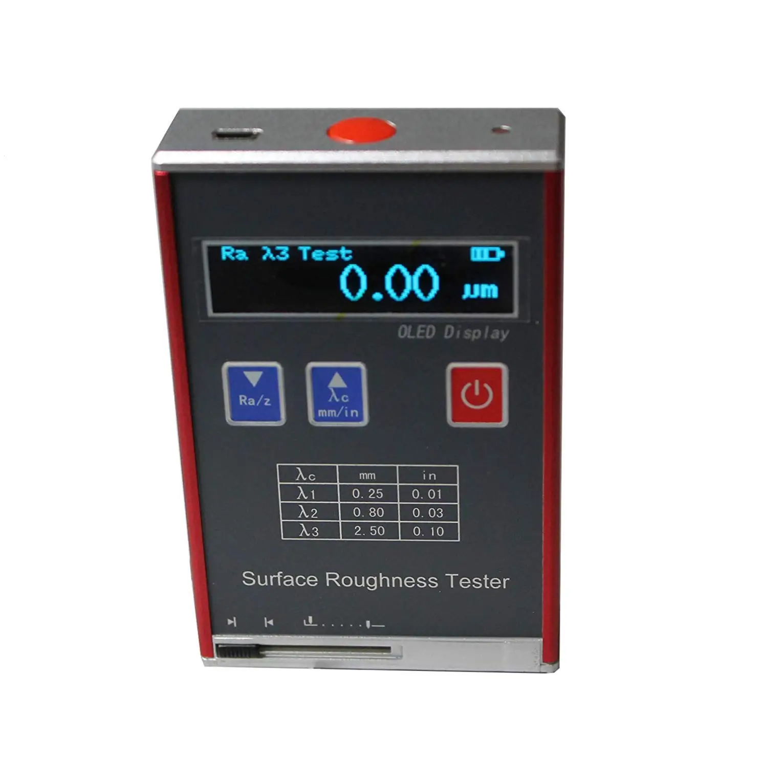 Цифровой измеритель шероховатости поверхности портативный прибор для измерения