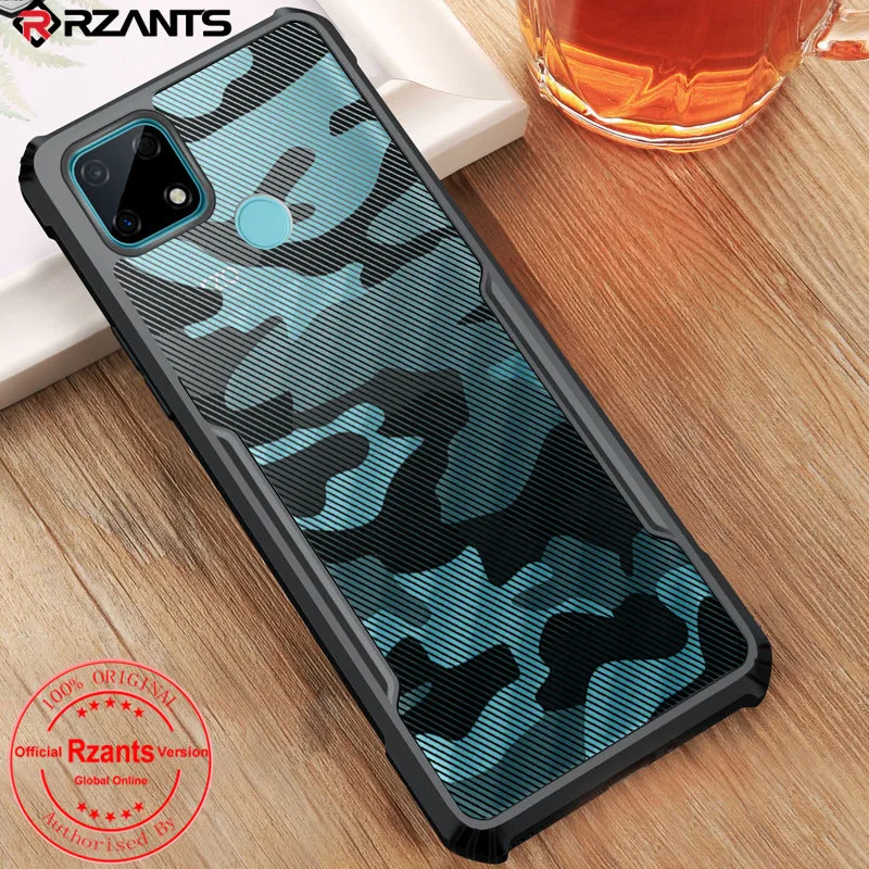 

Rzants For OPPO Realme Narzo 30A Realme Narzo 20 Pro Case Hard Camouflage Shockproof Slim Cover Protection Phone Casing