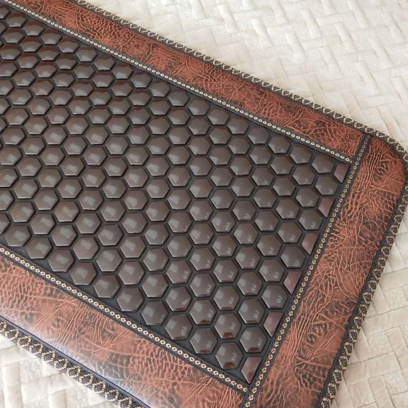 Турмалин нефрит каменный нагревательный матрас массажная подушка турмалин