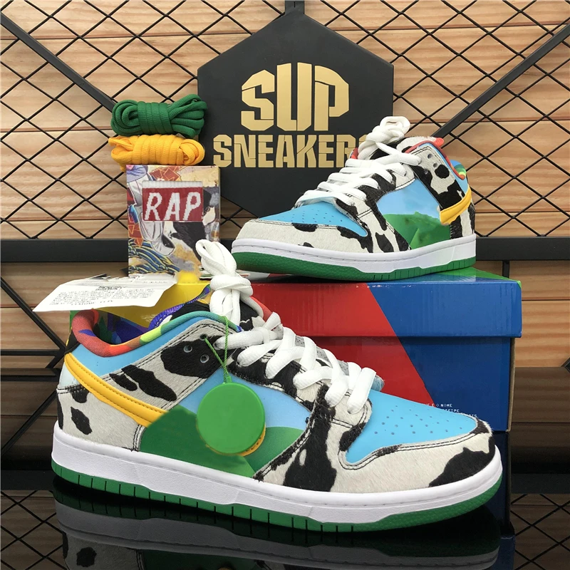 

Новинка 2021, Высококачественная массивная обувь Dunky SB Dunks Shadow Ben Jerry, обувь Samba Sashiko бледно-цвета слоновой кости на низкой платформе для мужчин и...